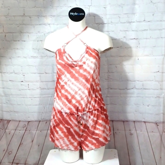 Womans Endless Sun TyeDye  Summer Short Romper‎ M - Picture 1 of 8